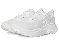 Hoka Women's Clifton 10 Sneaker, White/White, 6.5