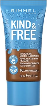 Rimmel Kind + Free Moisturising Skin Tint Foundation Soft Chocolate 601