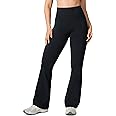 UNISSU Hugcurve No Front Seam High Waisted Flare Leggings for Women Bootcut Yoga Pants Buttery Soft Lounge Workout - 31''