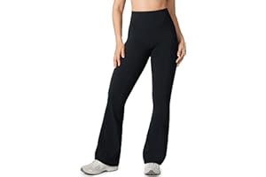 UNISSU Hugcurve No Front Seam High Waisted Flare Leggings for Women Bootcut Yoga Pants Buttery Soft - 29.5''/31.5''/33.5''