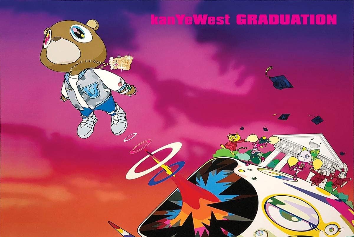 Kanye West Graduation Hip Hop Poster 24 X 36 Inches Amazon