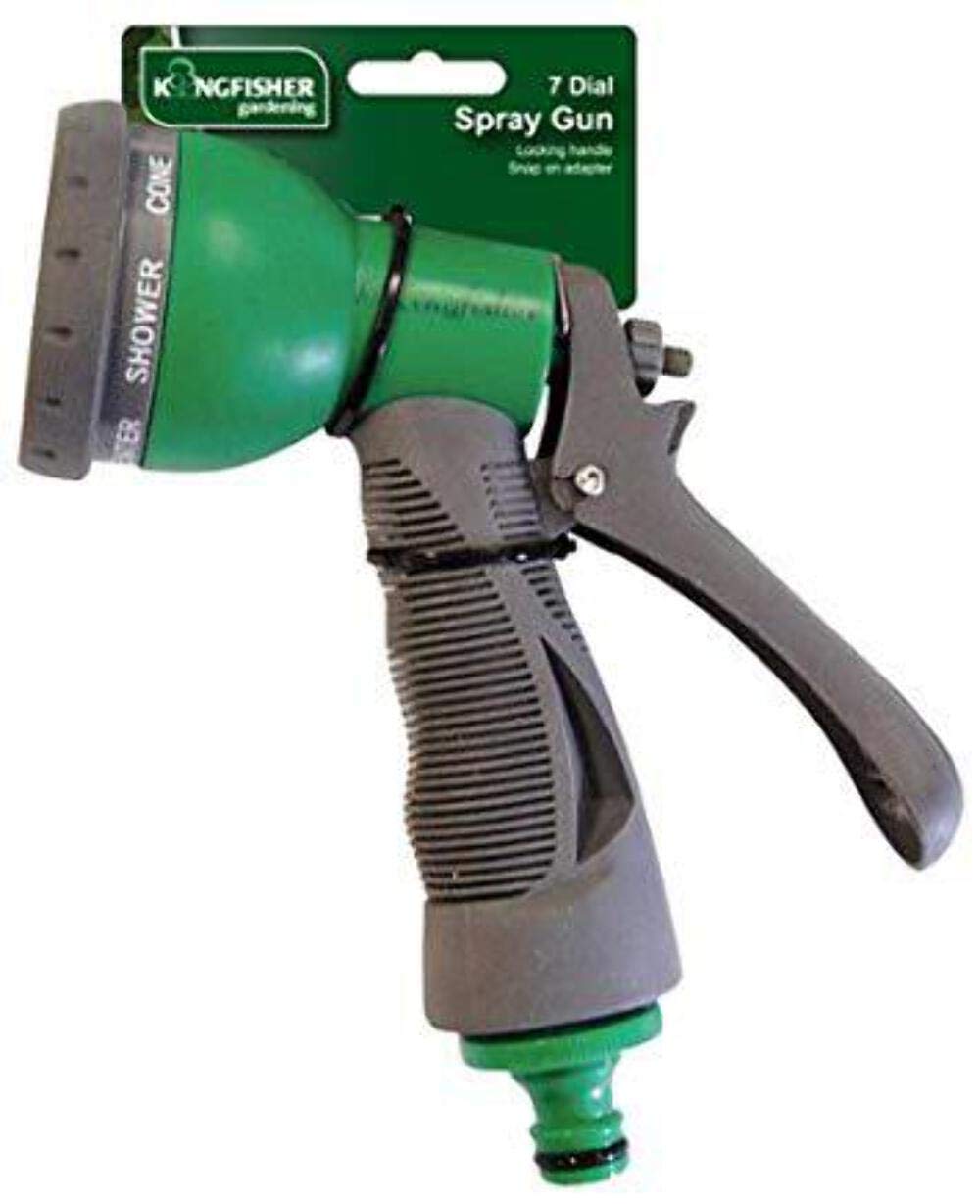 Kingfisher 6127DDB 7 Dial Spray Gun - Multi-Colour