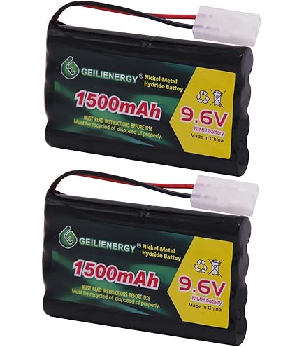 Batería Recargable AA 9.6V 2800mAh Yunique – Conector Tamiya Y Cable USB, Alta Capacidad Para Coches Y Barcos RC