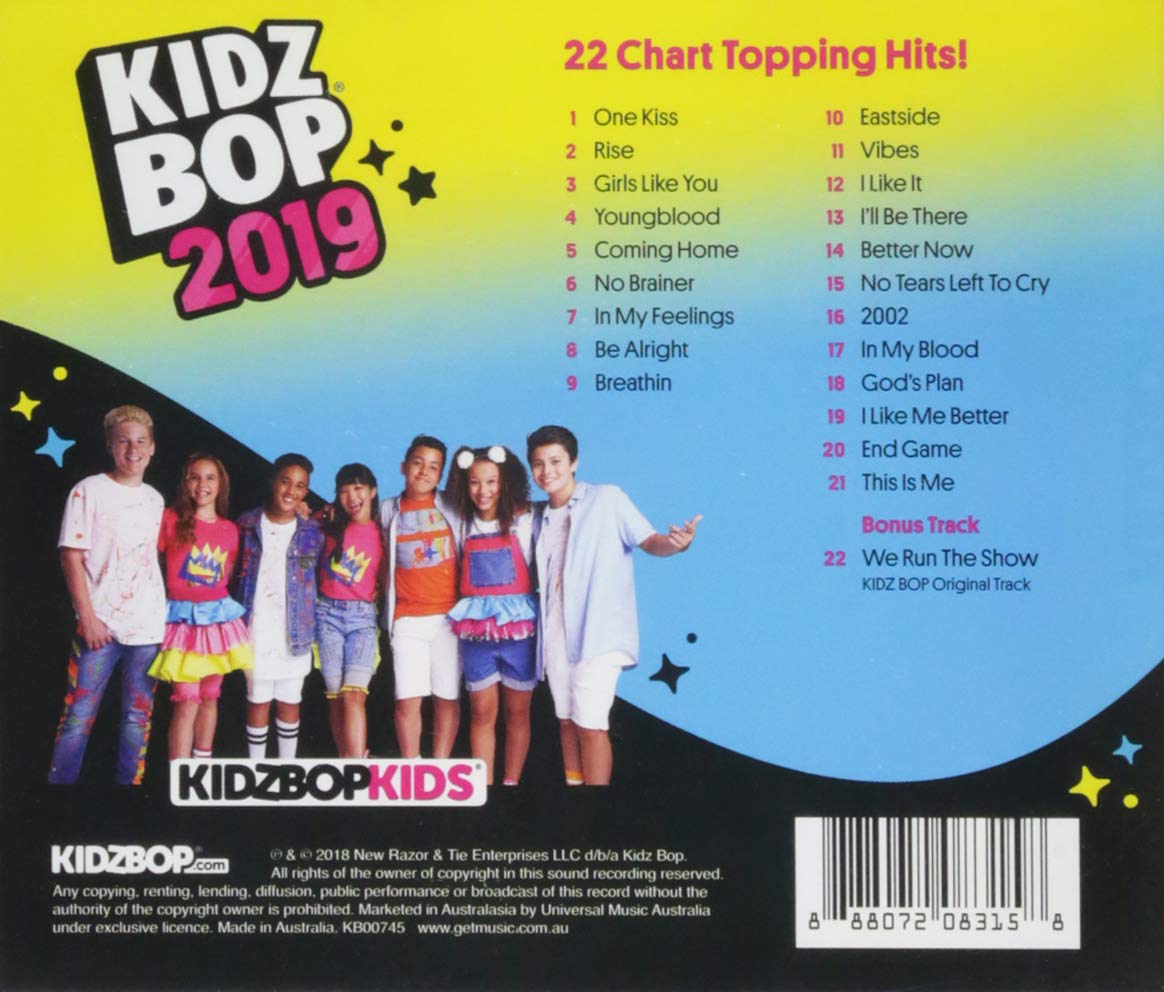 Buy Kidz Bop 2019 Online At Low Prices In India Amazon Music Store Amazon In
