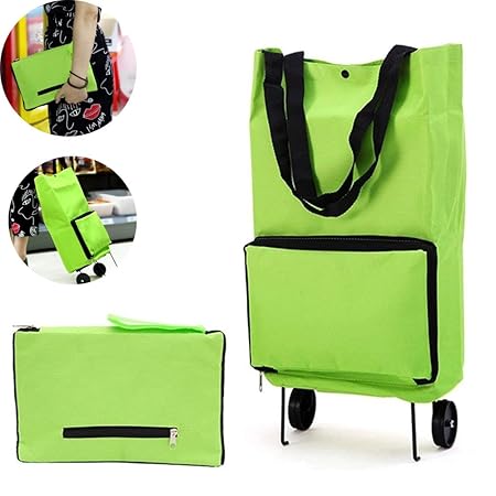 CLDGF Einkaufswagen Faltkarren Schlepper Pack Portable Pull Pull Auto Einkaufstasche Falten Schlepper Tasche