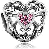 JMQJewelry Anchor Signature Heart Birthday Birthstone Womens Bead Charms for Bracelets Jewelry Christmas Halloween Thanksgiving Day