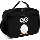 Muishi Penguin Reusable Lunch Box Insulated Lunch Bag Cooler Bag Lunchbox Meal Food Container Tote Bag for Women Kids Girls Boy School Camping Hiking Picnic Beach Travel