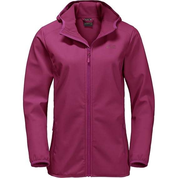 Jack Wolfskin Damen Northern Point Women Atmungsaktiv Wasserabweisend Winddicht Outdoor Funktionsjacke Wanderjacke Softshellj