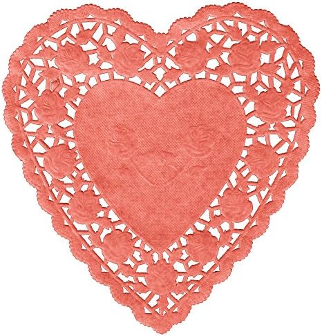 Paper Lace Doilies 100 pc (6 IN, Red Heart)