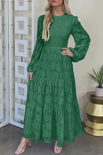 Lace Green Long Sleeve Maxi Gown Silk Emerald Maxi New Anthropologie The  Somerset Maxi Dress: Mock-