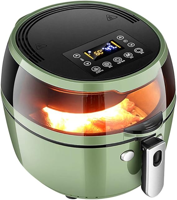 ZRXRY Air Fryer, 8L Large Capacity Electric Hot Air Fryer with Stirring