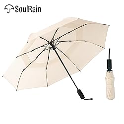SoulRain Umbrellas for Rain, Durable & Compact