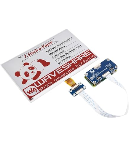 Amazon.com: waveshare 7.5inch E-Paper E-Ink Raw Display Compatible