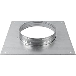 Duct Connector Flange - 6 Inch Ducting - Galvanized