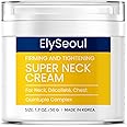ElySeoul Super Neck Chest Wrinkle Cream - Advanced Tightening Firming Lifting - Korean Skin Care Anti-Aging with Collagen Hyaluronic Acid Niacinamide