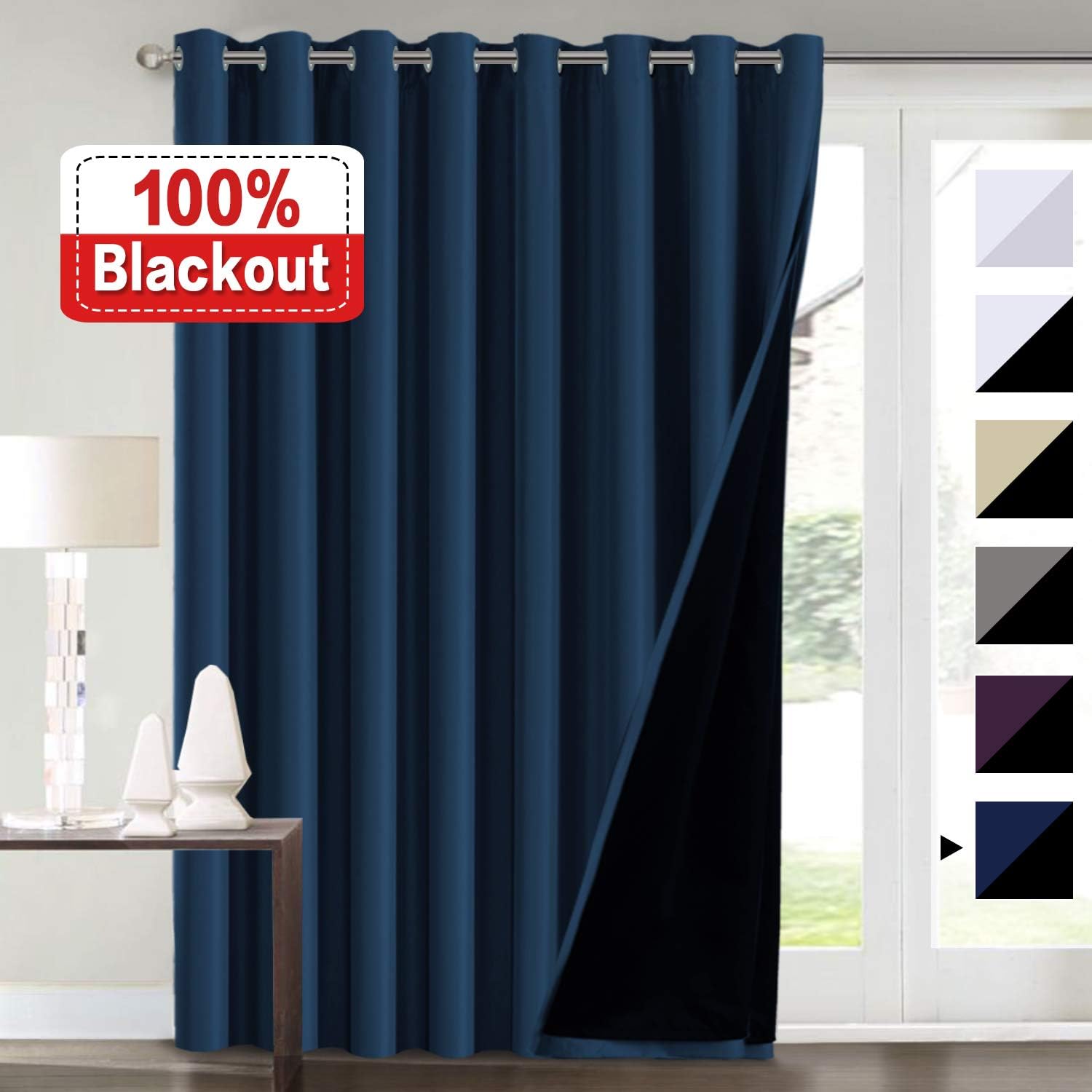 Best living room patio door curtains