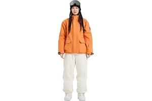 DOOK SNOW Ski Suit for Men & Women – Waterproof Windproof Jacket & Pants Set for Winter Sports