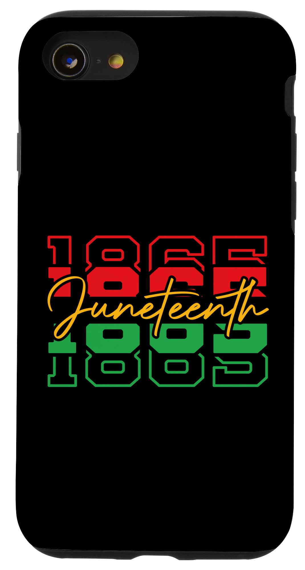 iPhone SE (2020) / 7 / 8 Black Freedom Juneteenth June 19th 1865 History Month Case