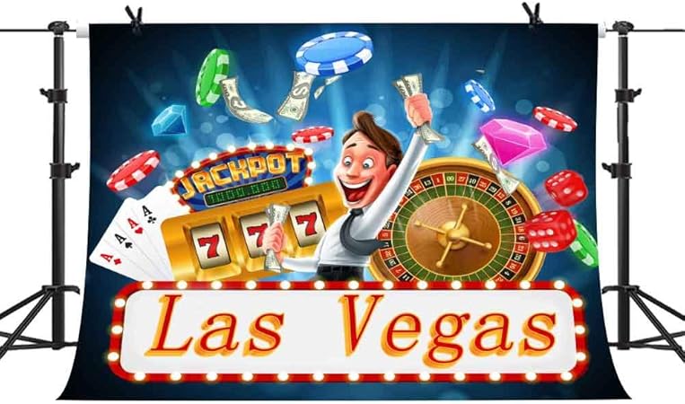Amazon ラスベガス 背景幕 カジノ ルーレット サイコロ ポーカースロット ジャックポット 写真背景 ビニール 10x7フィート カジノテーマ パーティー 背景幕 写真スタジオ小道具 Phmojen Pph556 バックペーパー 背景布 通販