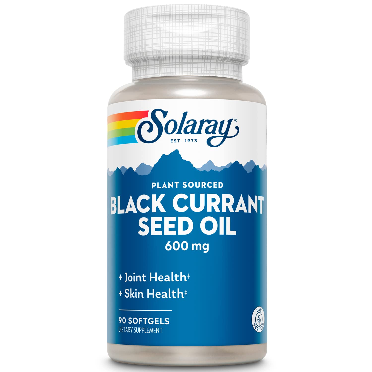 Mua SOLARAY Black Currant Seed Oil 600mg with Gamma Linolenic (GLA), Alpha Linolenic (ALA) and