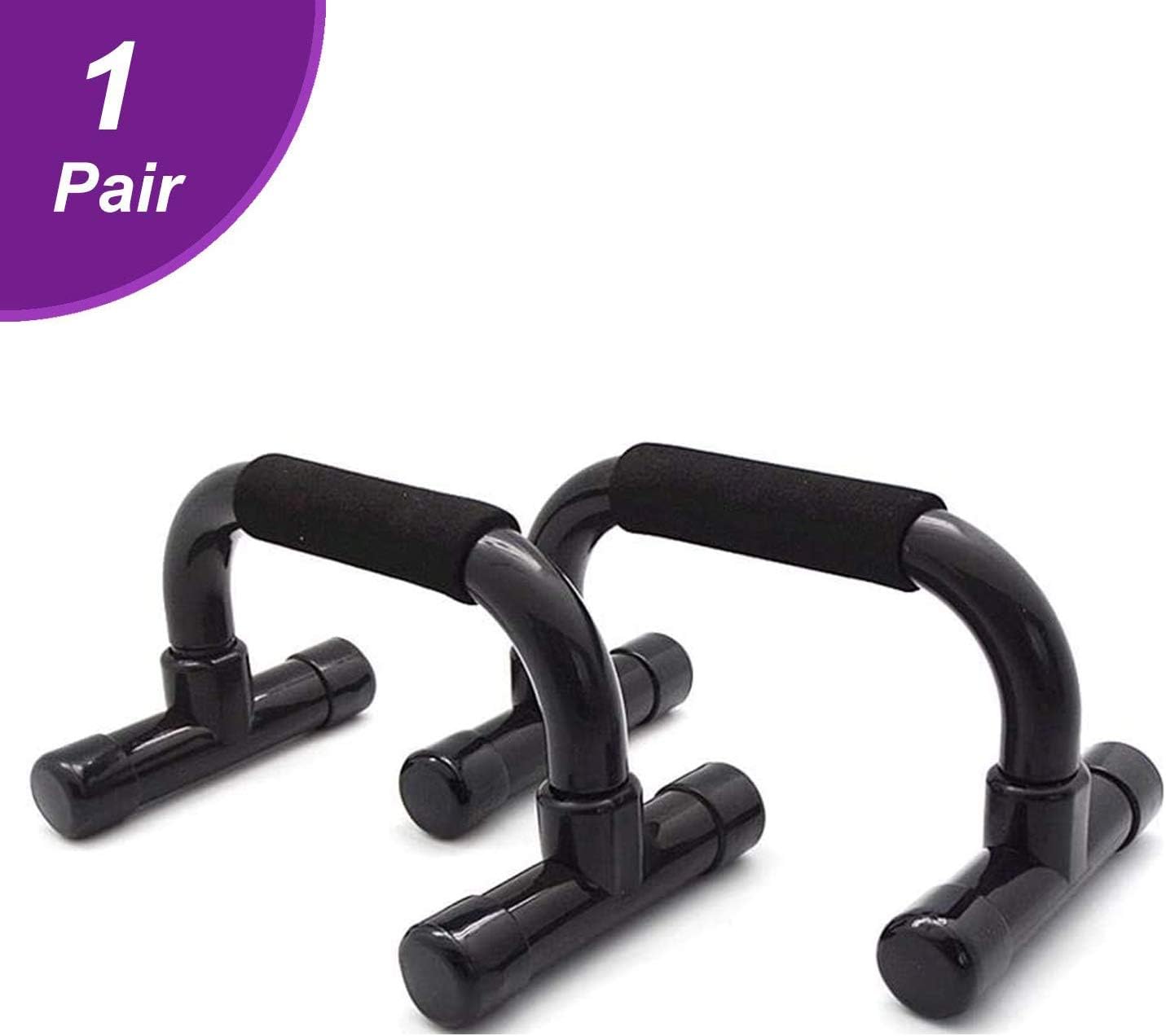 Pagacat Push Up Bars Strength Training- Home Workout Equipment Pushup Handle with Foam Grip and Non-Slip Sturdy Structure Pushup Stands for Floor Workouts Men Women