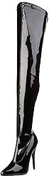 Pleaser Devious Women's Domina-3000 Thigh-high Boots