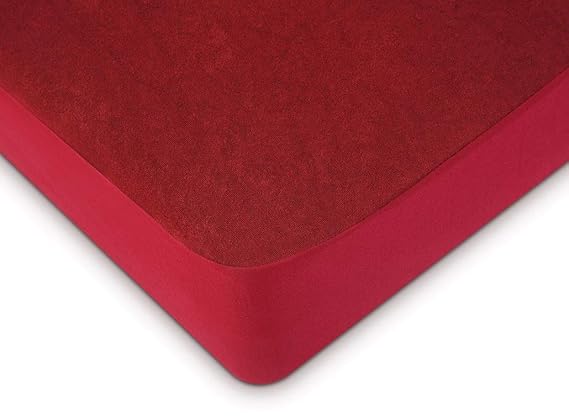 Uppercut Waterproof and Dustproof Terry Cotton Mattress Protector 72?x78?, Maroon