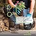 Gel Knee Pads for work designed to prevent slipping/sliding for gardening, construction, floor, tiling - Industrial grade heavy duty flexible kneepad- soft kneepads fits all (small-large) men/women