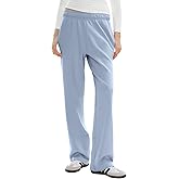 PUMIEY Women's Wide Leg Sweatpants Straight Baggy Sweat Pants High Waisted Lounge Pants Airy Collection
