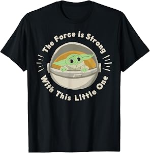 Star Wars The Mandalorian The Child Force Is Strong T-Shirt