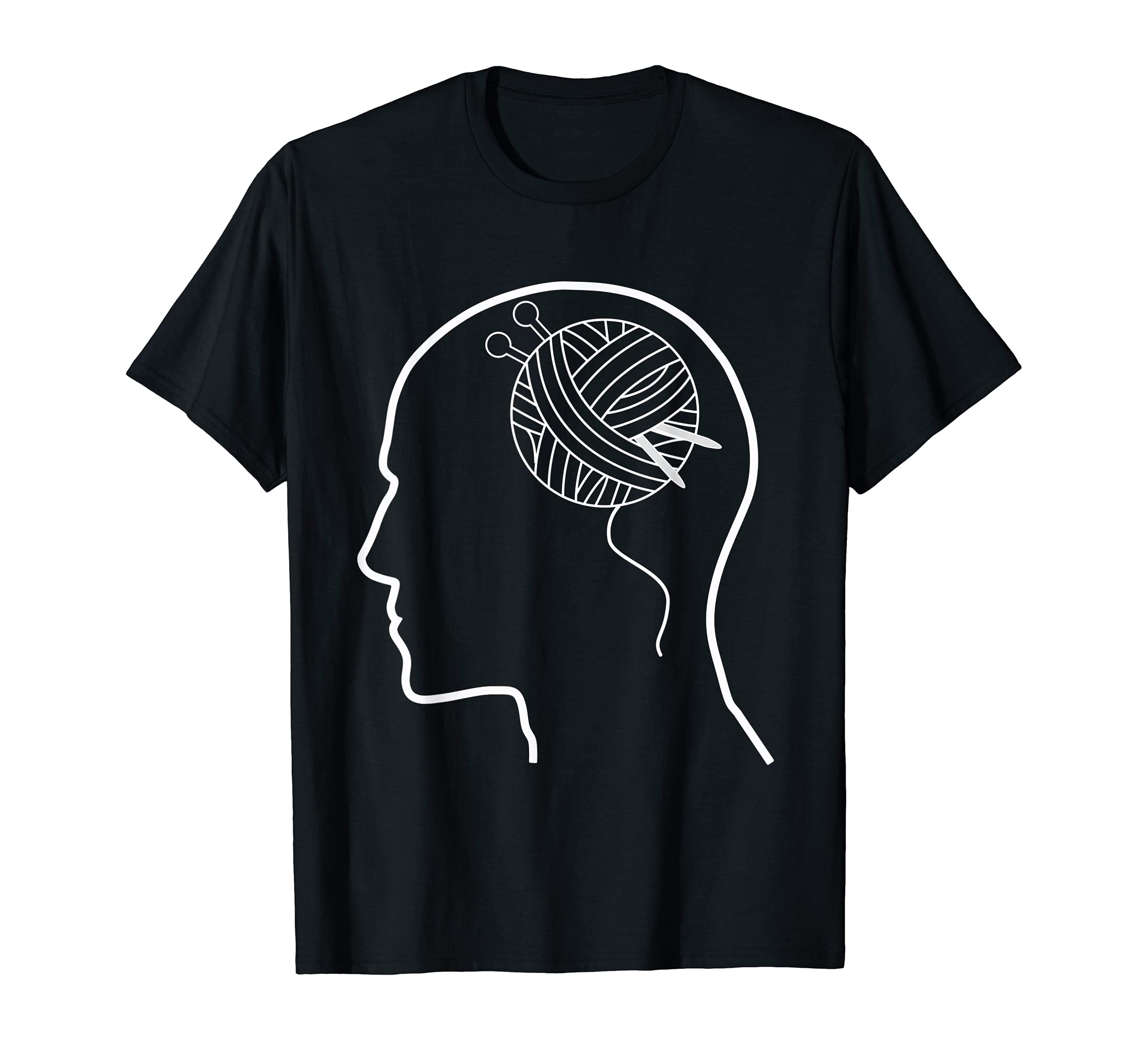 Thinking Crochet - Funny Crocheting Knitting For Women T-Shirt