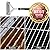 LauKingdom BBQ Grill Tool Set, Stainless Steel Grilling Utensils, Spatula, Tong, Fork and Mats with Carrying Storage Case (5 Pack)