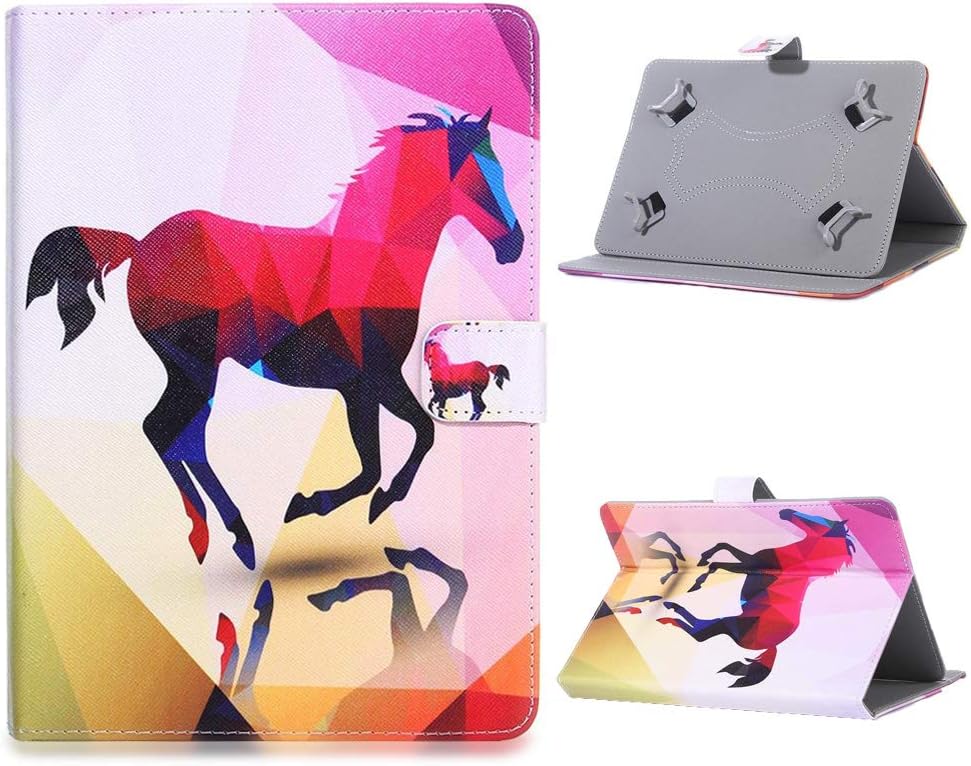 KATUMO Universal 10 inch Tablet Case for It UK 10.1" Quad Core,Fusion5 10.1",TXVSO 10.1,PENGYX 10 inch,neocore E1 10.1inch,Dragon Touch V10,Microsoft Surface GO,YELLYOUTH 10 inch PU Leather Case