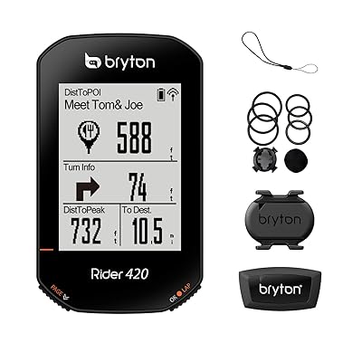Buy Bryton GPS Cycle Computer with Rider 420 at Ubuy Bhutan