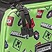 JINX Minecraft Scatter Creeper Insulated Kids School Lunch Box, Green, 8.5