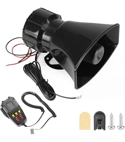 Haut-parleur Corne De Sirène Atlas Sound LBH-100 - 110W, 11 Ohms, Ouvert Jamais Utilisé