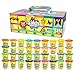 Kiddy Dough Compound 36 Pack of Color Dough - Mega Modeling & Sculpting Playset With 36 Individual 3-Ounce Cans Exclusive Bulk Party Pack - Non-Toxic - Conforms to ASTM D4236