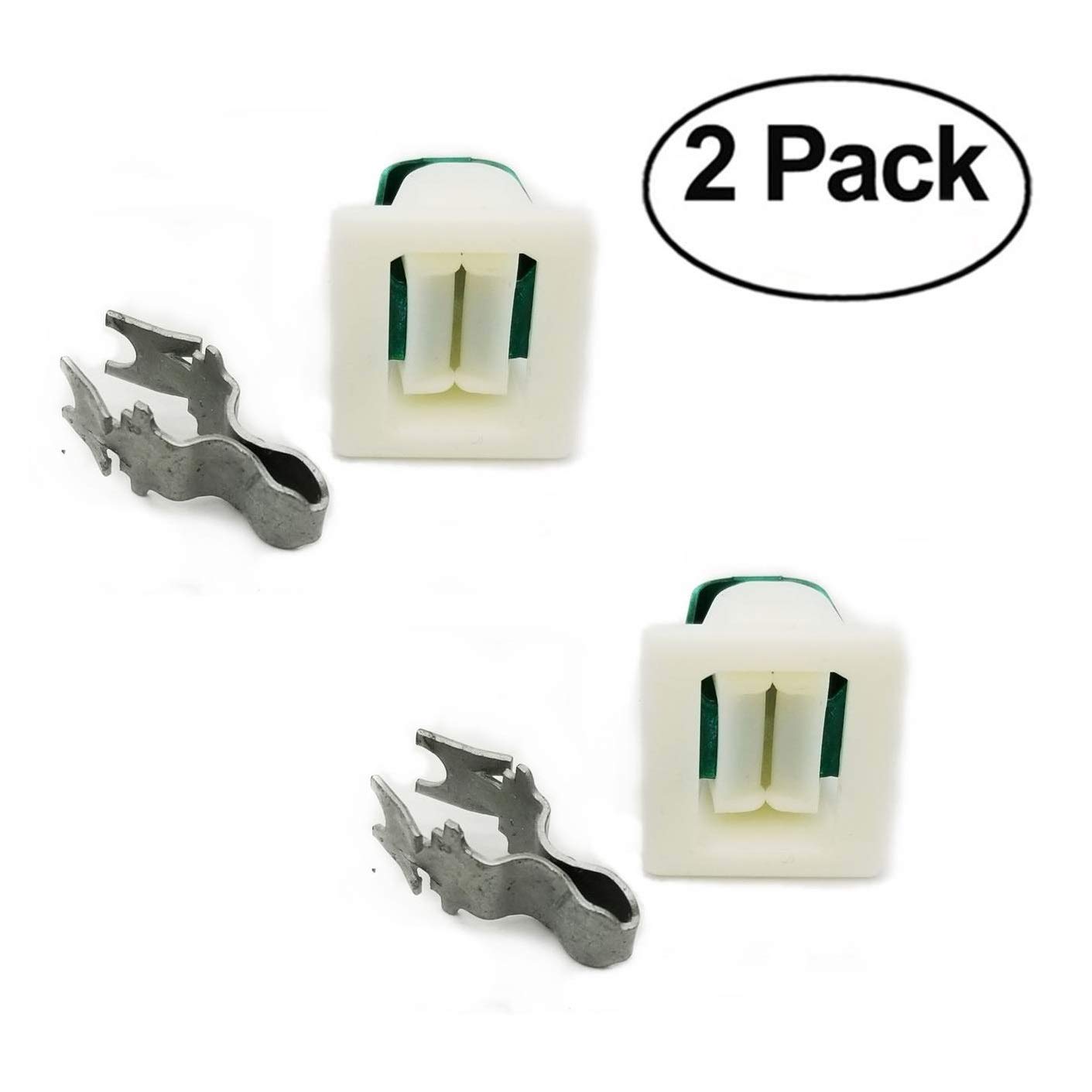 EXP570 (Pack of 2) Dryer Door Catch and Latch Kit Replaces LA-1003, LA1003, 00491624, WE01X10023, WE1X1158, WE1M1011, WE1X1192, WE1M536, WE1X1195, 5366021400