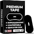 Comfort Tape (30 Pack) - Hypoallergenic Tape for Sensitive Skin, Painless Removal, Breathable Comfortable to Exercise