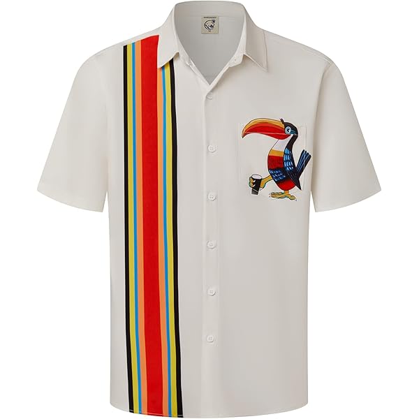 Heren Vintage Bowling Shirts 1950 Casual Korte Mouw Button Up Contrast Shirt Zomer Kleurblok Cubaanse Shirts, Salie en Zwart, 6XL