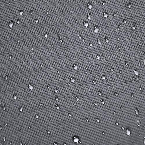 Star Patio ZHQ1588-RDM-SPK Cover, Patio Heater Cover, Outdoor Electric Heater Cover, Freestanding Heater Cover, Heavy Duty Waterproof Cover, Grey, Polyester