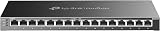 TP-Link TL-SG2016P 16 Port Gigabit Smart Switch 8 PoE+ 120W Omada SDN view 1