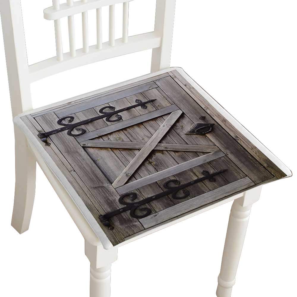 Amazon Com Huawuhome Premium Chair Cushion Old Wooden Wagon