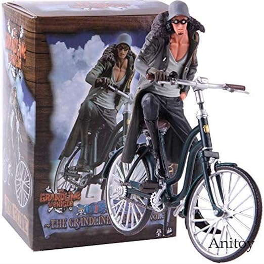 Amazon Co Jp Shwsm おもちゃ アニメワンピースkuzan 自転車dxfグランドライン車両vol 2 Pvcアクションフィギュアコレクション模型玩具ギフト ホーム キッチン