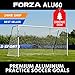 Forza Alu60 Soccer Goal - Club Spec Aluminum Soccer Goal (Choose Your Size 6ft x 4ft -> 24ft x 8ft) Long-Lasting and Weather-Resistant Alu60 Soccer Goals [Net World Sports]
