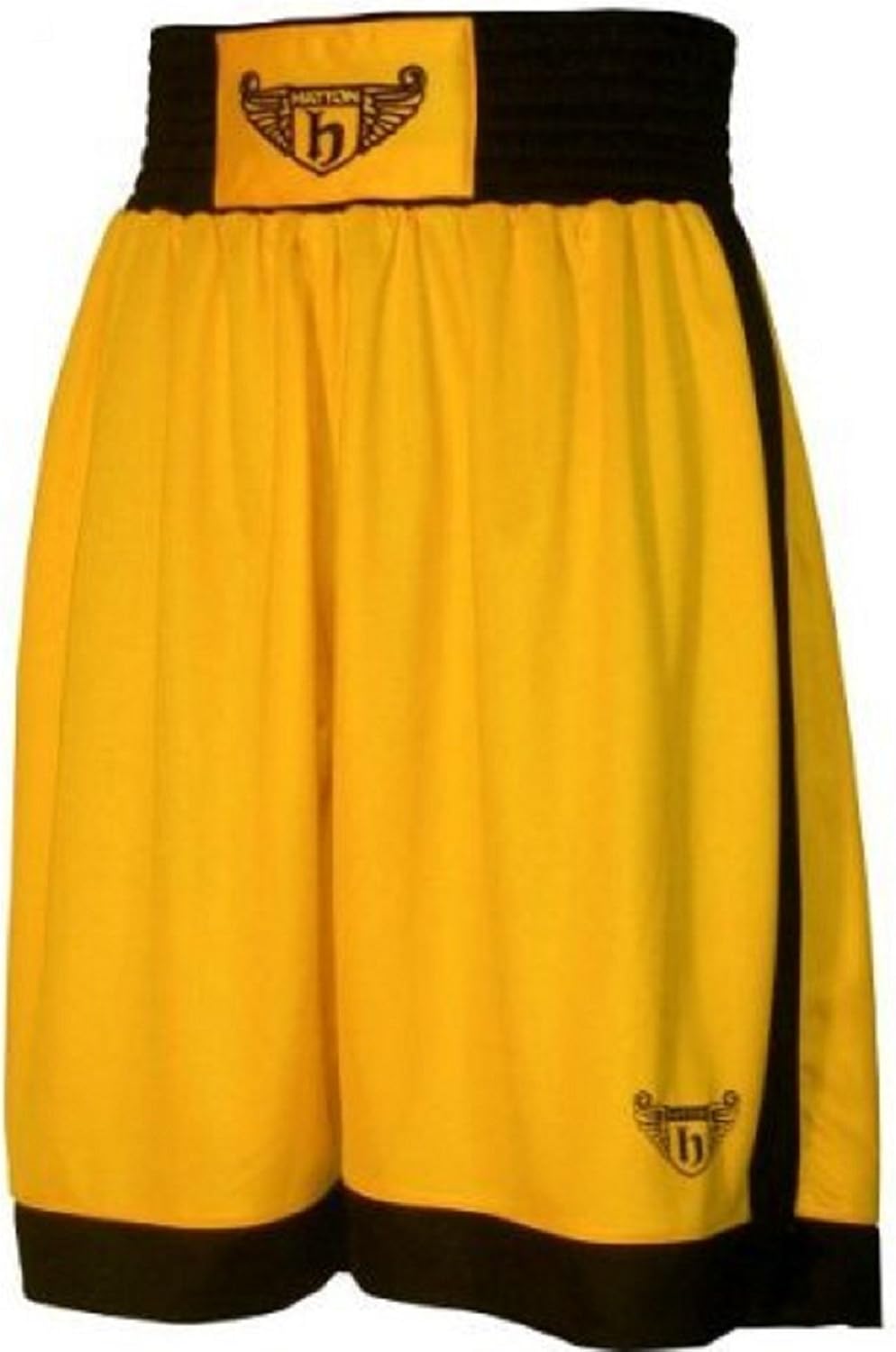Hatton Boxing UK Boxing Club Shorts Polyester Gold/Black