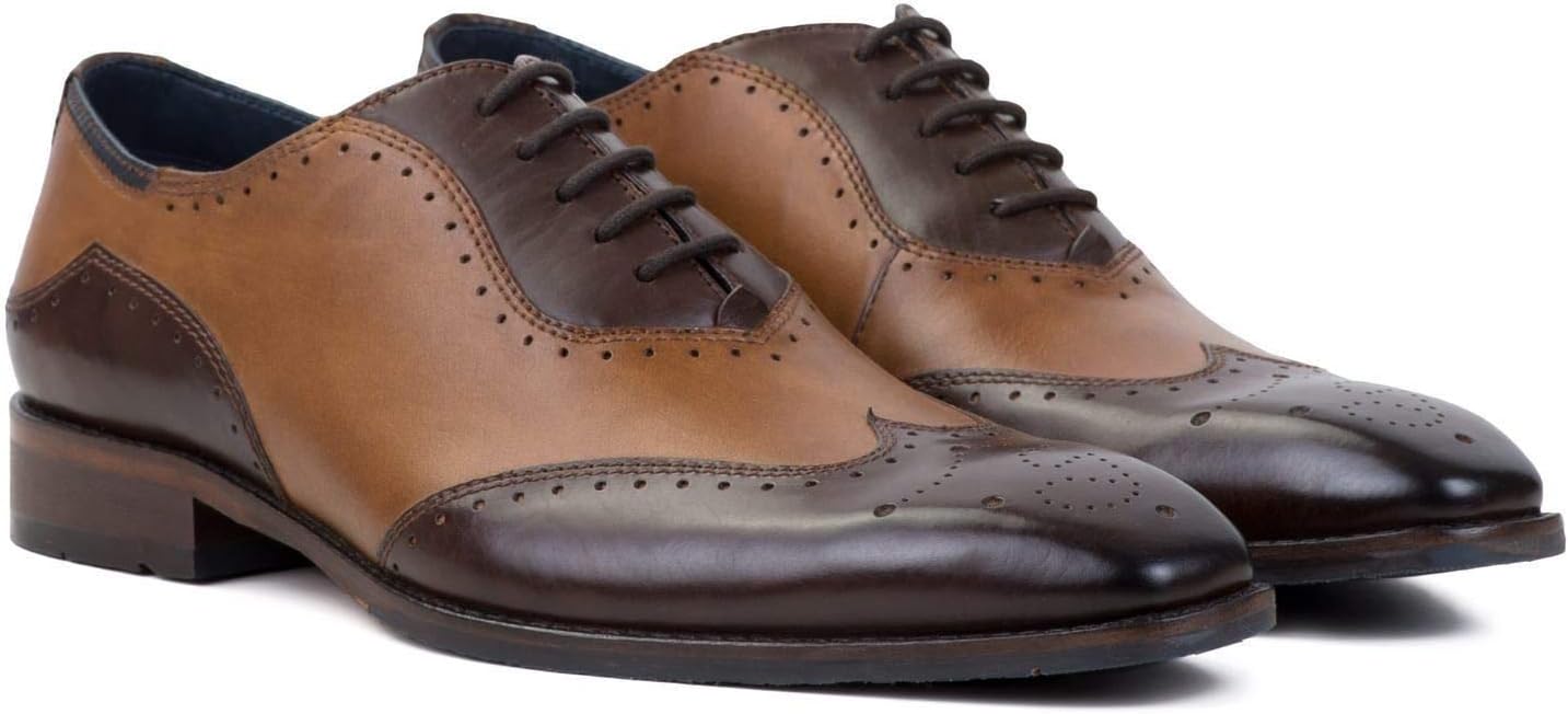Brooklyn Mens Oxford Brogue Shoes