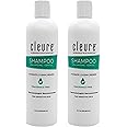 Cleure Hypoallergenic Volumizing Shampoo for Sensitive Skin - Fragrance Free, SLS Free & Paraben Free (12 oz, Pack of 2)