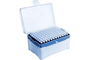 SCIENFOCUS LAB 200ul Filter Pipette Tips - Universal Pipette Tips，with Box RNase/DNase Free & Pyrogen Safe, 96 Tips/Rack Pk x 10 Racks (960 Tips)