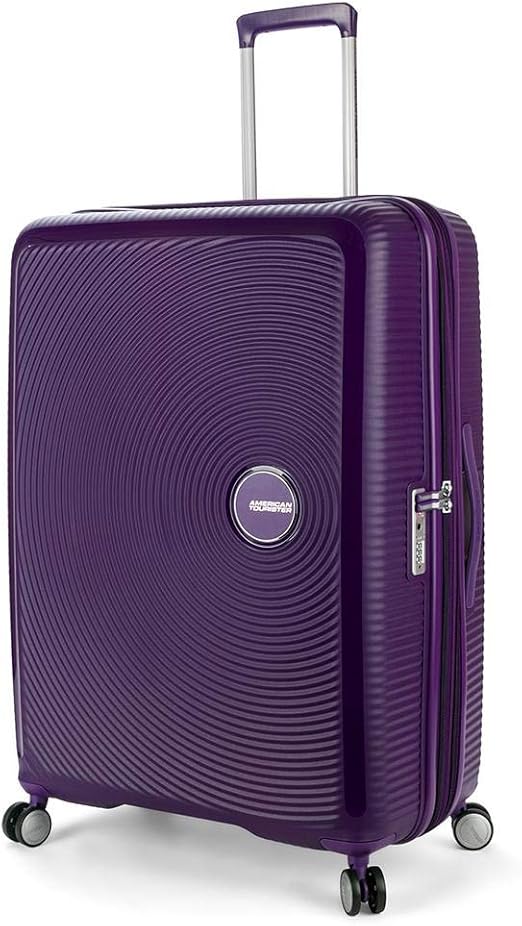 AMERICAN TOURISTER CURIO 55CM PURPLE CABIN TROLLEY Buy Online at Best